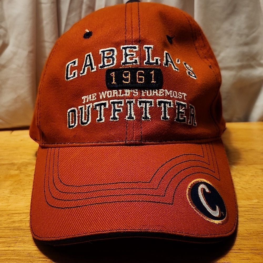 Cabela's Rust Orange Sliderback Hat